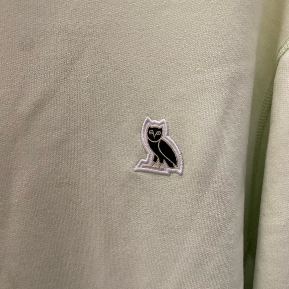 OVO Octobers Very Own Lime Green Hoodie - Picture 3 of 4